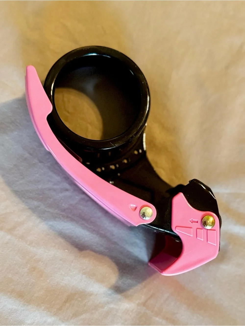 PROSUN Pink Tape Dispenser w Cutter for Shipping